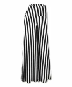 Brand new 🌟 UDEAR White & Black Stripe Palazzo Pants - Plus 🔥