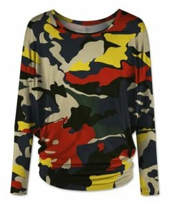 Buy 🤩 UDEAR Yellow & Black Abstract Round-Neck Long-Sleeve Top - Plus 🔔