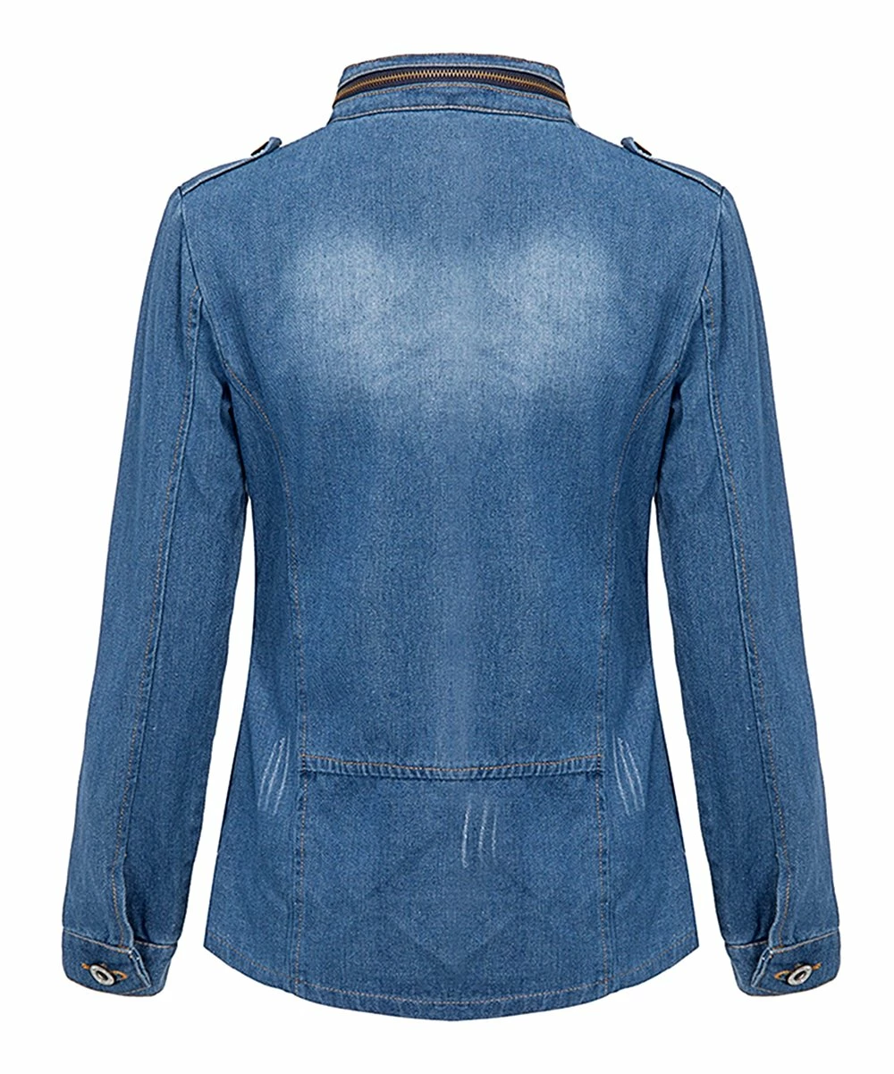 Best deal 👍 UDEAR Blue Denim Jacket - Plus ✔️ - Image 2
