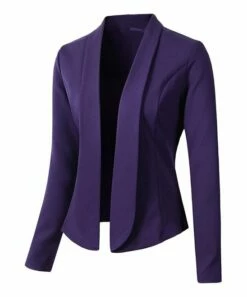 Best Sale 🎉 UDEAR Purple Open Blazer - 👩 Women 🌟