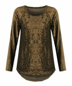 New 🎉 UDEAR Coffee Velvet Raglan Tee - 👩 Women & Plus 👍