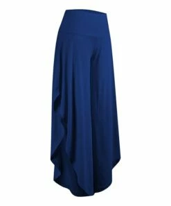 Best reviews of 💯 UDEAR Blue Side-Slit Palazzo Pants - 👩 Women & Plus 🌟
