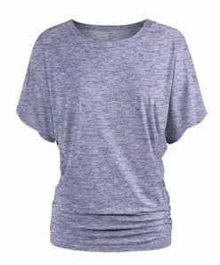 Outlet ❤️ UDEAR Purple Dolman Top - 👩 Women 🌟