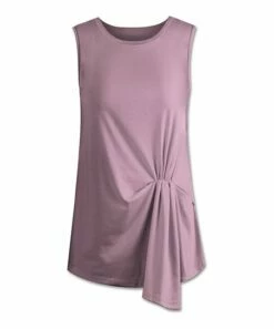 Discount 🎉 UDEAR Toon Pink Gathered-Side Sleeveless Top - Plus 🔥