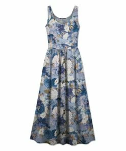 Best Pirce 😍 UDEAR Lavender & White Floral Sleeveless A-Line 👗 Dress - 👩 Women ⌛