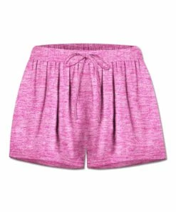 Buy 👏 UDEAR Pink Drawstring Shorts - 👩 Women 🌟