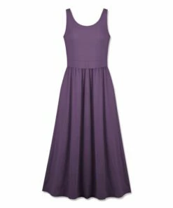 Discount 👍 UDEAR Purple Sleeveless A-Line 👗 Dress - Plus 👍
