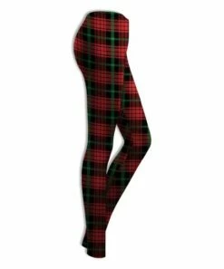 Outlet 💯 UDEAR Red & Green Plaid Leggings - 👩 Women ❤️