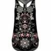 Discount 😍 UDEAR Black & Pink Abstract Scoop Neck Racerback Tank - 👩 Women 🛒