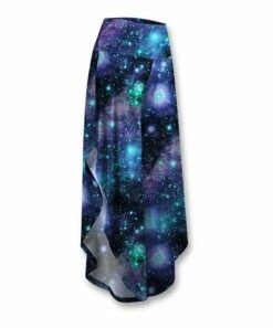 Deals 🔥 UDEAR Blue Galaxy Slit Palazzo Pants - Plus 🧨