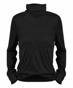 Buy 🥰 UDEAR Black Long-Sleeve Convertible Top - 👩 Women 💯