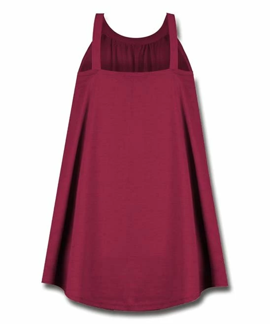 Discount ๐ UDEAR Burgundy Swing Tank - ๐ฉ Women โญ - Image 2