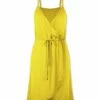 Wholesale 😀 UDEAR Medium-Yellow Sleeveless Wrap 👗 Dress - 👩 Women 🛒