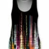 Best Pirce ✨ UDEAR Black & Orange Abstract Ruched Scoop-Neck Tank - 👩 Women 🛒