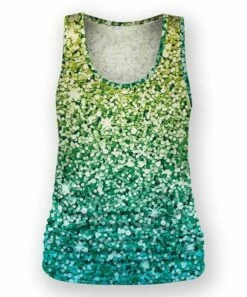 Best deal 🧨 UDEAR Green & Yellow Circle Scoop Neck Ruched Tank - Plus 🔔