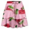 Best reviews of 🎁 UDEAR Pink & Red Watermelon Ice Pops Tiered 👗 Skirt - 👩 Women 😀