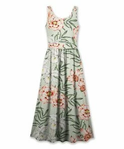Buy ๐ฏ UDEAR Green & White Floral A-Line Maxi ๐ Dress - Plus โ