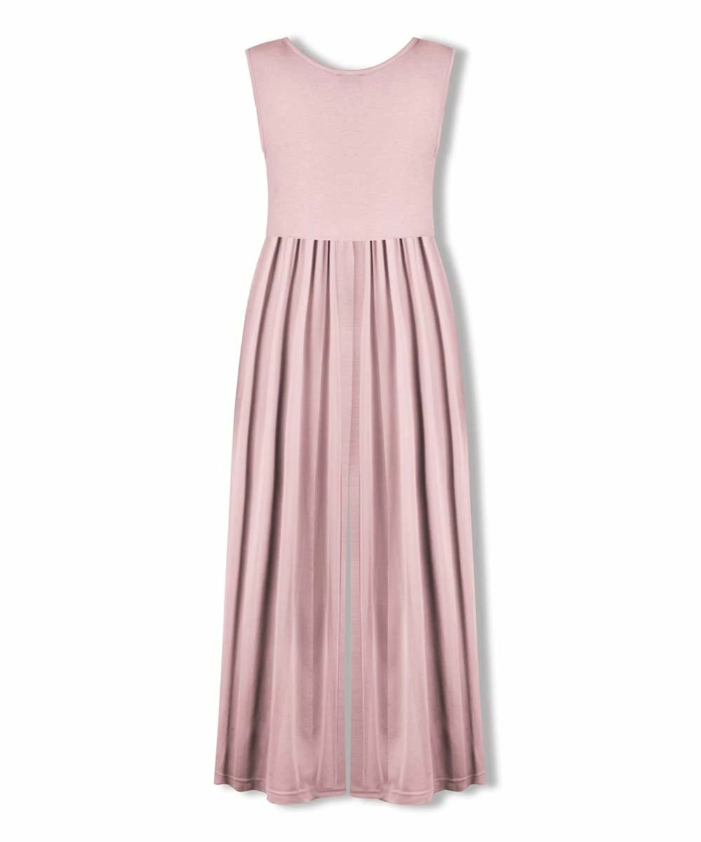 Promo โค๏ธ UDEAR Pink V-Neck Palazzo Sleeveless Jumpsuit - ๐ฉ Women โ - Image 2