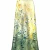 Cheap 🎁 UDEAR Yellow & Green Floral Maxi 👗 Skirt - 👩 Women ✨
