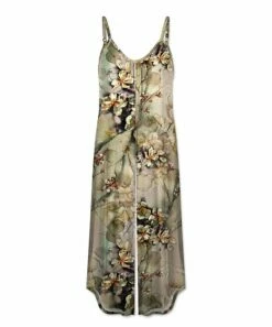 Best reviews of 🔥 UDEAR Light Yellow & Green Floral V-Neck Jumpsuit - 👩 Women 💯