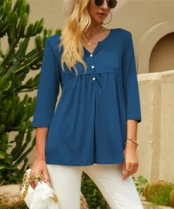 Hot Sale ✔️ UDEAR Cobalt Blue Top - 👩 Women ⭐