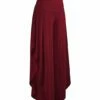 Best deal 😉 UDEAR Burgundy Side-Slit Gaucho Pants - 👩 Women 🥰