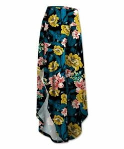 Best deal โค๏ธ UDEAR Black & Yellow Floral Palazzo Pants - Plus ๐