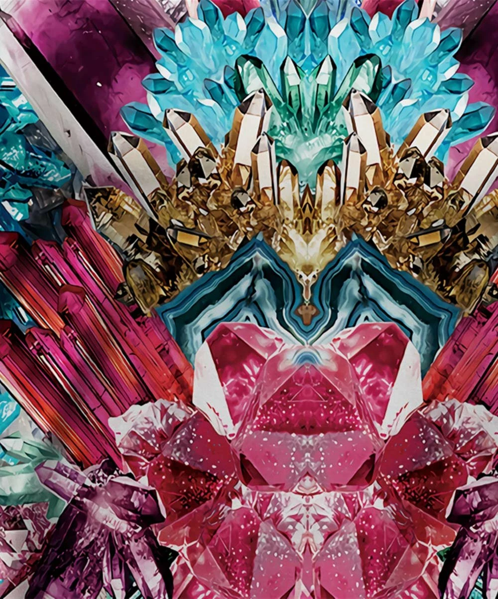 Best Sale ๐ UDEAR Green & Red Abstract Raglan Top - ๐ฉ Women โญ - Image 2