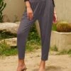 Best deal 🎁 UDEAR Gray Purple Harem Crop Pants - Plus 👏