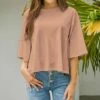 Brand new 🥰 UDEAR Orange Pink Short-Sleeve Top - Plus 🛒