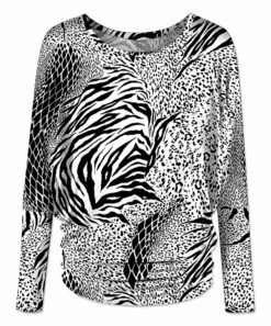Outlet ๐ฅ UDEAR Black & White Abstract Long-Sleeve Top - ๐ฉ Women ๐