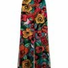 Flash Sale 🧨 UDEAR Red & Green Floral Palazzo Pants - Plus 🔥