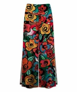 Flash Sale 🧨 UDEAR Red & Green Floral Palazzo Pants - Plus 🔥